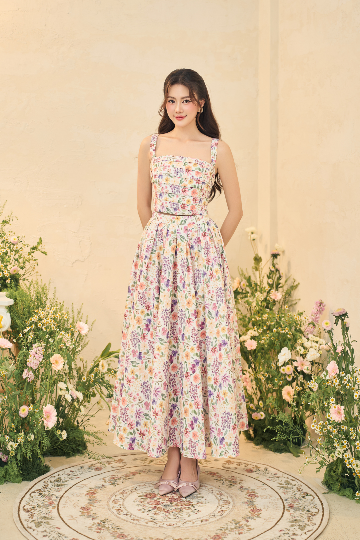 Brenna Skirt and Top Set