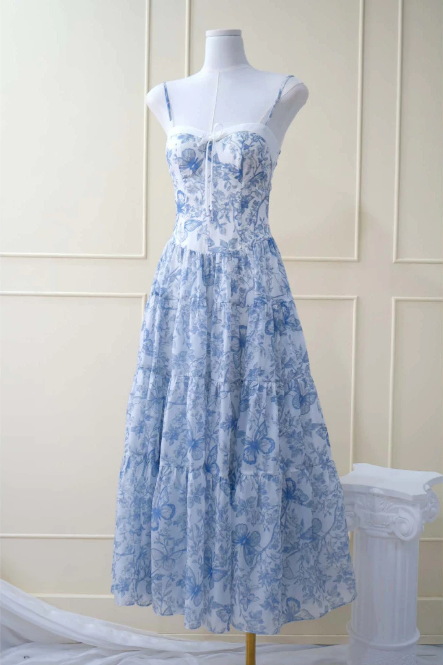 Erina Floral with Butterflies Dress