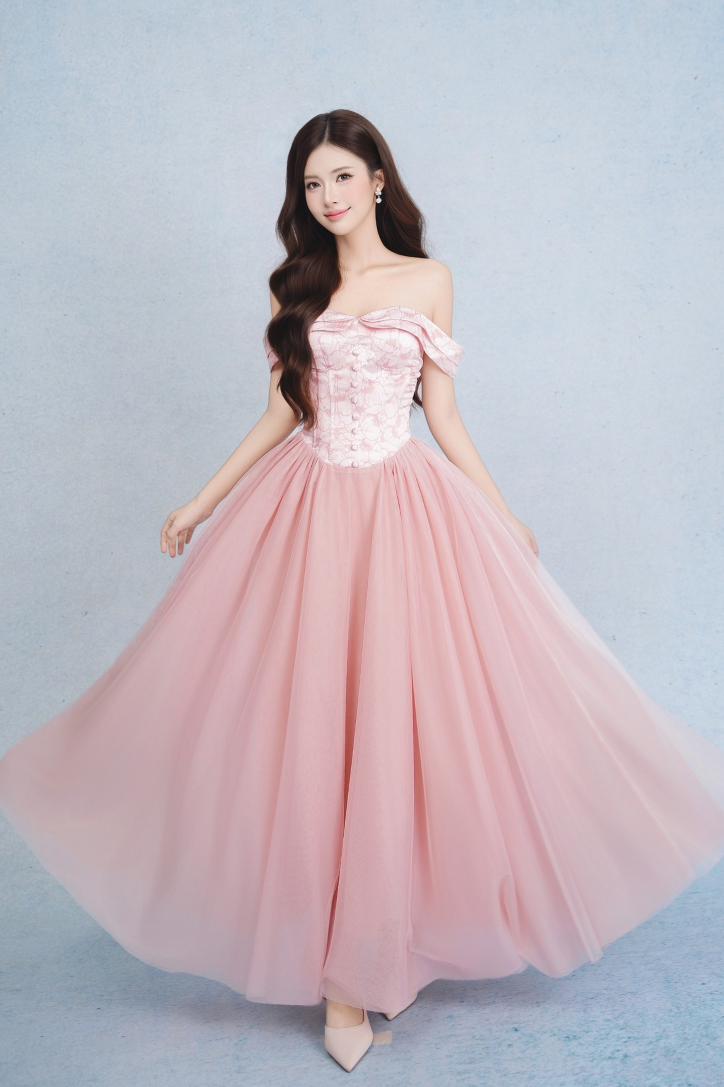 Rosie Cinderella Pink Dress