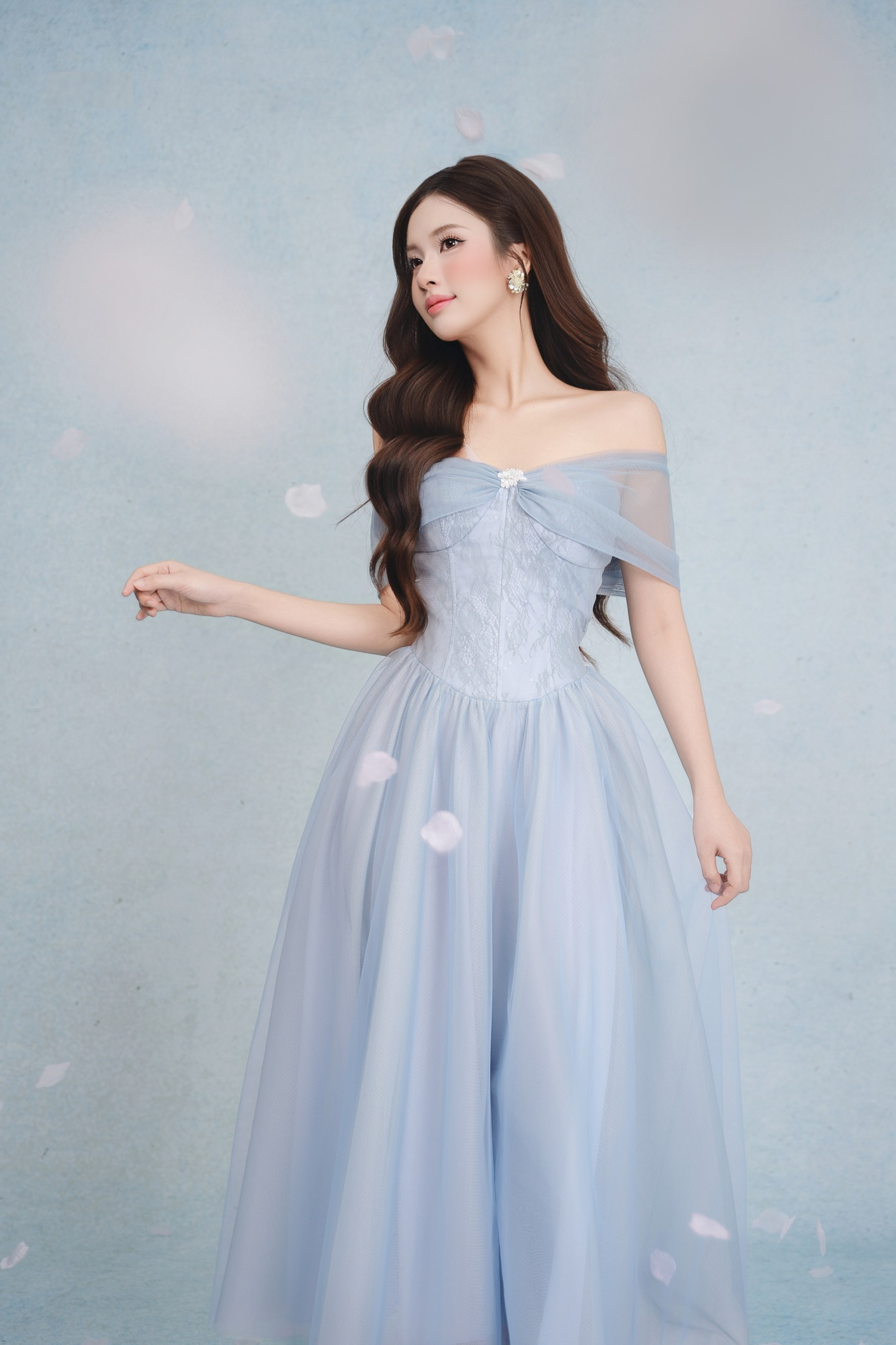 Emma Cinderella Blue Dress heilocloset Emma Cinderella Blue Dress heilocloset
